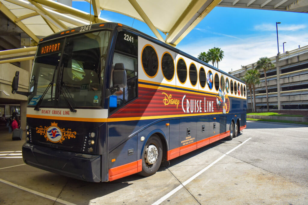 disney cruise line shuttle bus
